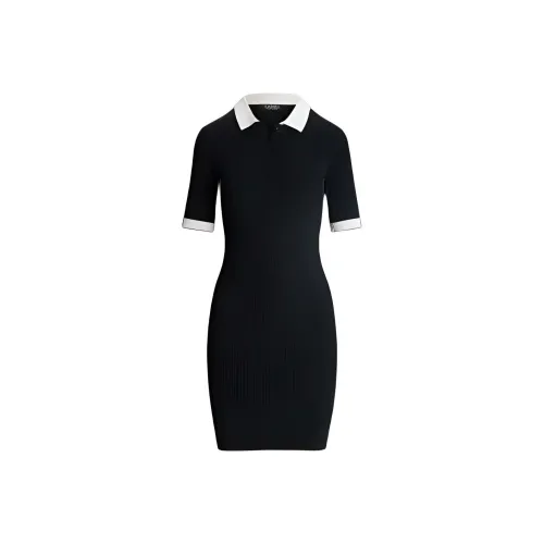 Polo Ralph Lauren Короткий рукав Платье Женское Черное