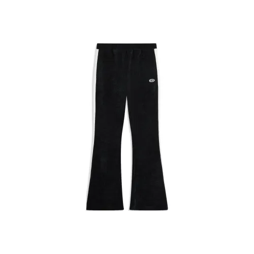 LINING Sports Life Collection Вязаные Спортивные Штаны Женские Черный Экрю Многоцветный