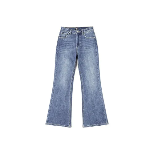 Lee совместный бренд SS25 Джинсы Женские Средне-голубой