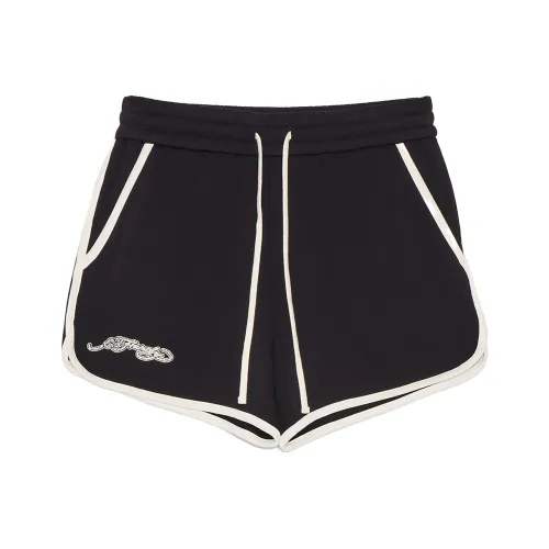 Ed Hardy Черные Женские Повседневные Шорты