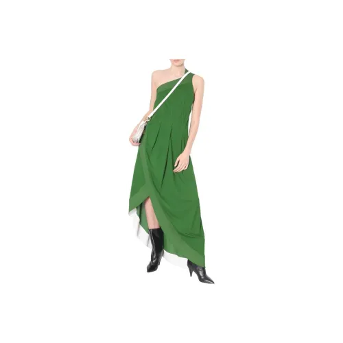 Givenchy Зеленые Женские Платья без рукавов