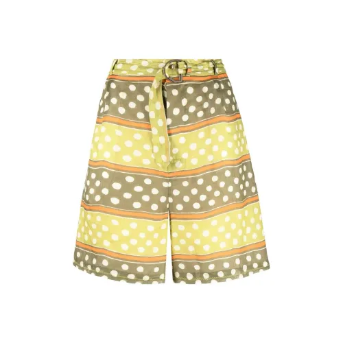 MARNI Желтые Женские Повседневные Шорты