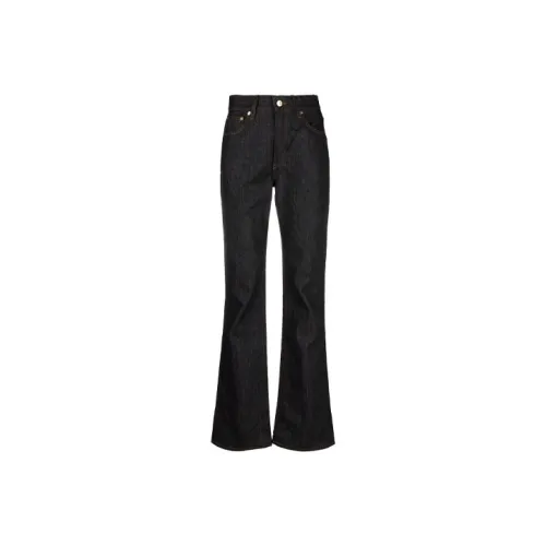 Jacquemus Темно-синие Женские Джинсы