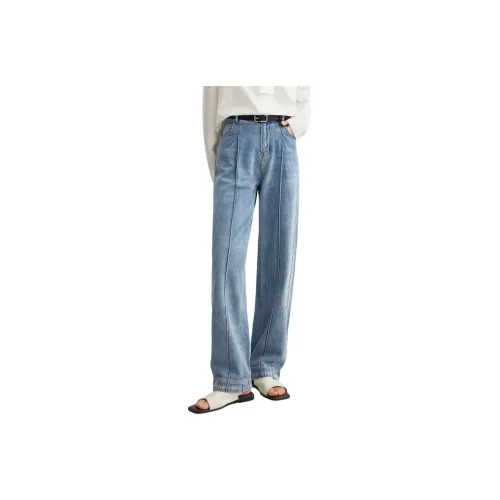 Elva' Island Джинсы Женские Светло-Синий