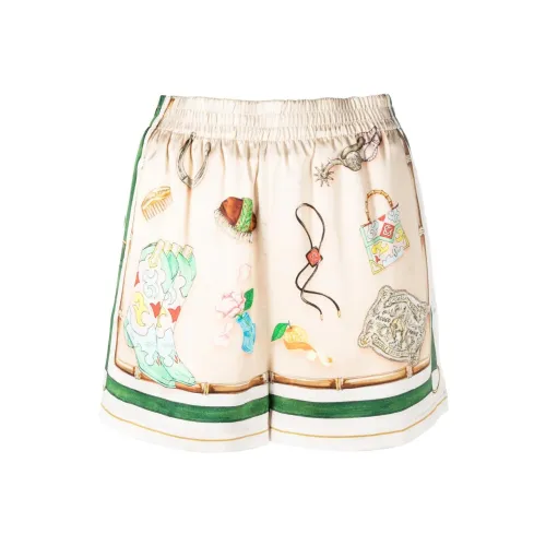 CASABLANCA Многоцветные Женские Повседневные Шорты