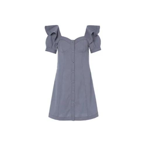 LOFT SHINE Многоцветные Женские Короткие Платья с Рукавами