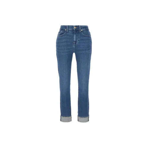 7 FOR Все MANKIND Джинсы Женские Blue