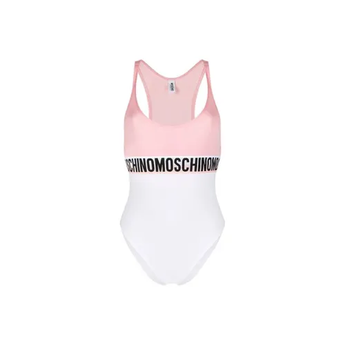 MOSCHINO Розово-белый Многоцветный Женские Комбинезоны