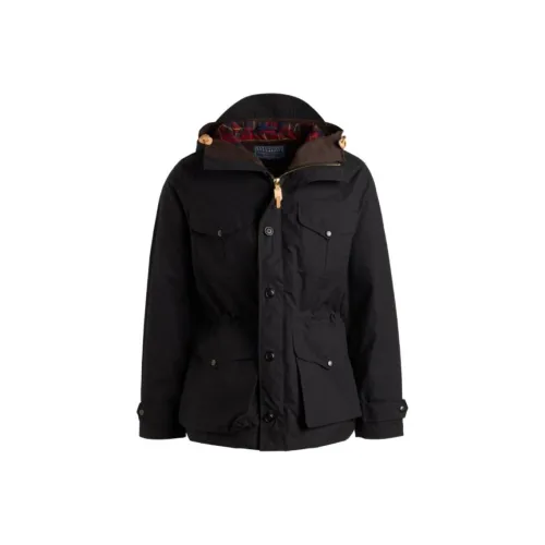 MANIFATTURA CECCARELLI SS25 Rain Weekender Пальто Куртки Пальто Мужской Черный