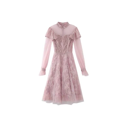 JINYE ORIENTAL A Линия Юбка Платье Dream Фиолетовый