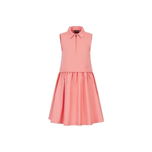 EMPORIO ARMANI SS23 Без рукавов Платье Женское Розовое