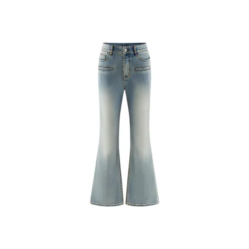 A21 Светло-синие Женские Джинсы