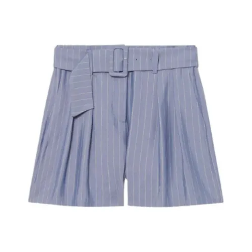 SANDRO Синие Женские Повседневные Шорты