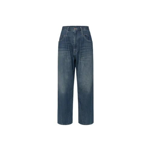 R13 SS24 Джинсы Женские Windsor Синий