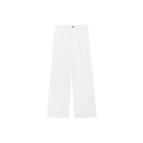 YAUH Повседневные брюки Женские Белые