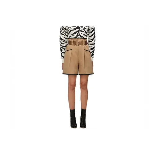 Self Портрет Повседневные шорты Женские Молочно-чайный