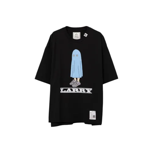 Maison Mihara Yasuhiro SS25 T-Shirt Мужской Черный