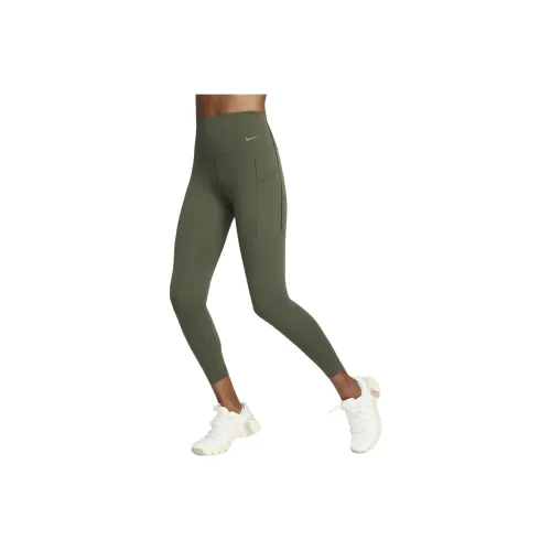 Nike Universa Leggings Женские Оливково-зеленые