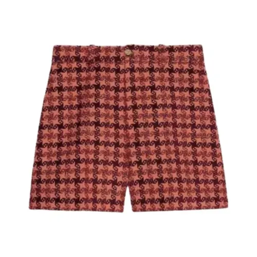 GUCCI SS22 Повседневные шорты Женские Red