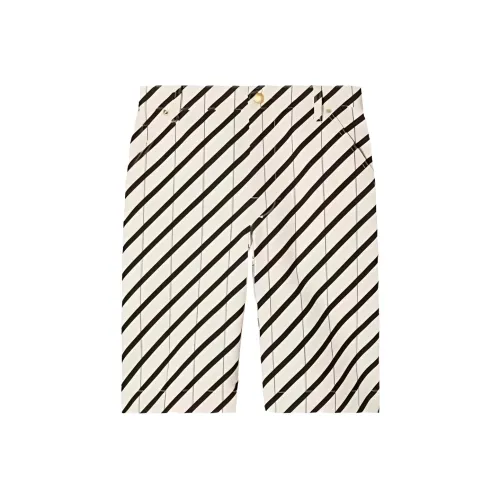 Tory Burch Повседневные шорты Женские Синие Белые