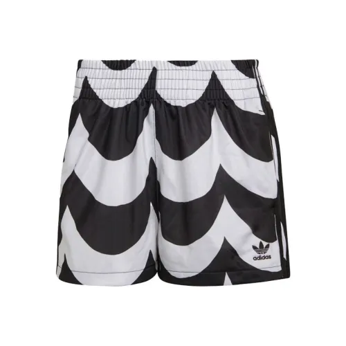 Adidas Originals MARIMEKKO Повседневные шорты Женские Черный Белый