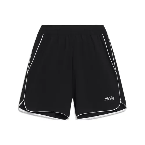 LINING Sports Fashion Collection Черные Женские Повседневные шорты