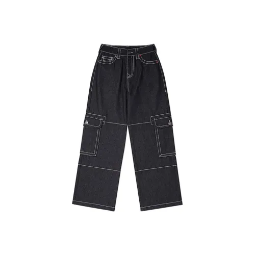 KIRSH X TRUERELIGION SS24 Джинсы Женские Темно-синий