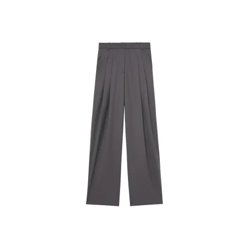 LOW CLASSIC Серые Женские Костюмные Брюки