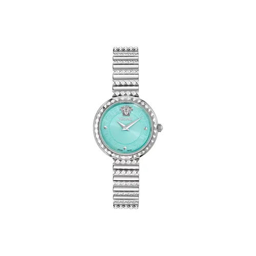 FANSIZHE Наручные часы Кварцевый механизм Нержавеющая сталь Ремешок 28 мм Синий циферблат Женские часы