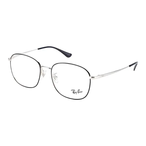 RayBan Металл Нерегулярная форма Оправа для очков Унисекс Серебряный