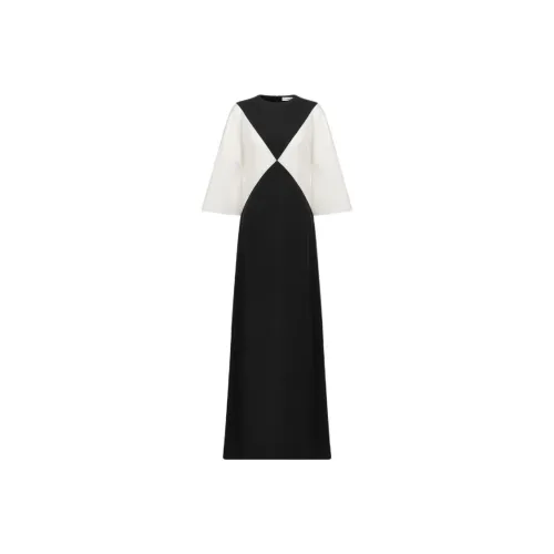 DIOR Black Женские Короткие Платья с Рукавами