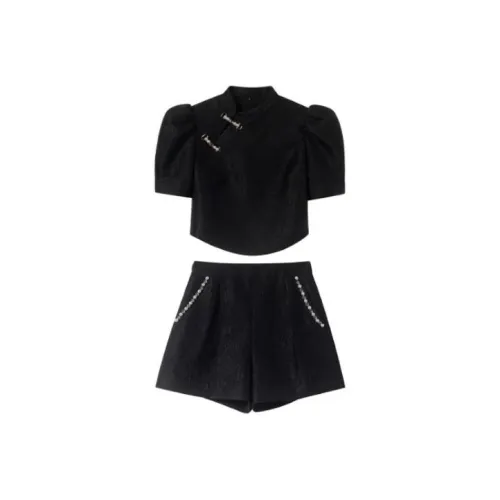 ITIB X namas miyo Co Бренд Женские Комплекты с рубашками