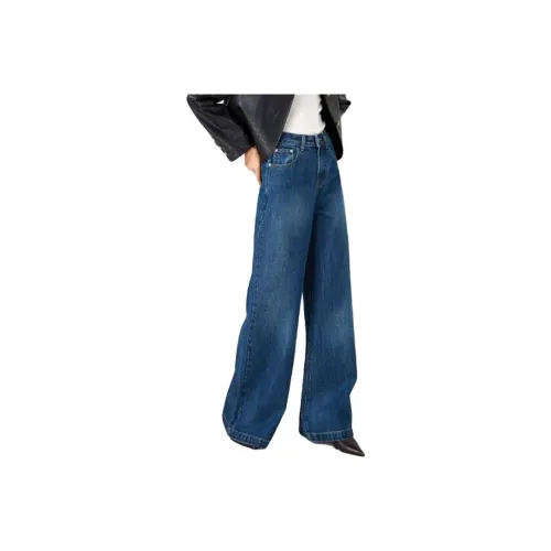 Jonas Wagell Синие Унисекс Джинсы