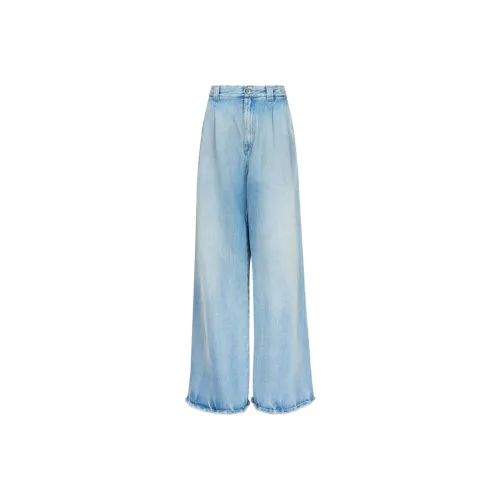 Maison Margiela Синие Женские Джинсы