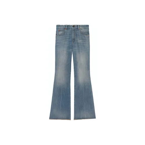 GUCCI Синие Женские Джинсы