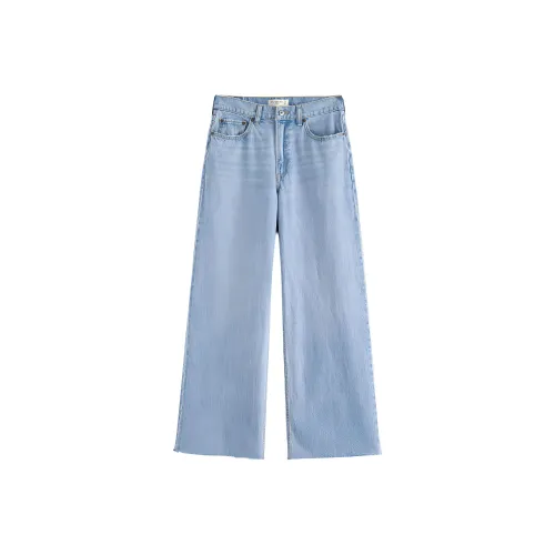 Abercrombie＆Fitch Джинсы Женские Светло-Синий