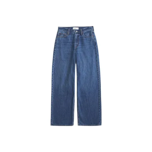 Abercrombie＆Fitch Джинсы Женские Темно-синий