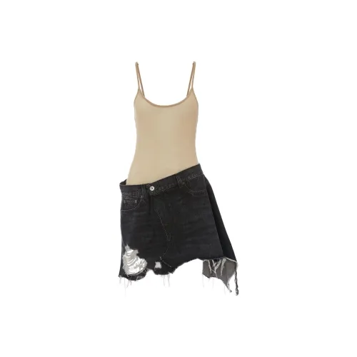 JW Anderson Многоцветные Женские Платья без рукавов