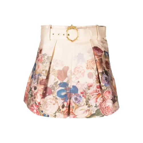 Zimmermann Розовые Женские Повседневные Шорты