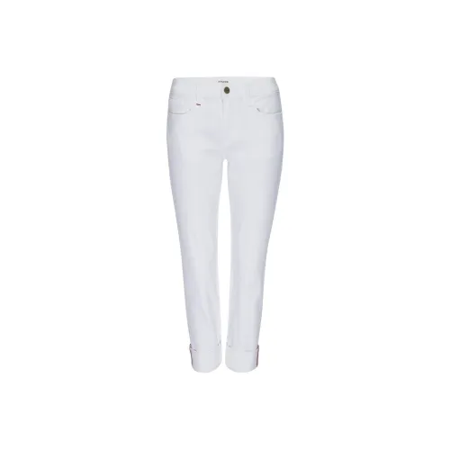 Рамка Белый Женские Джинсы