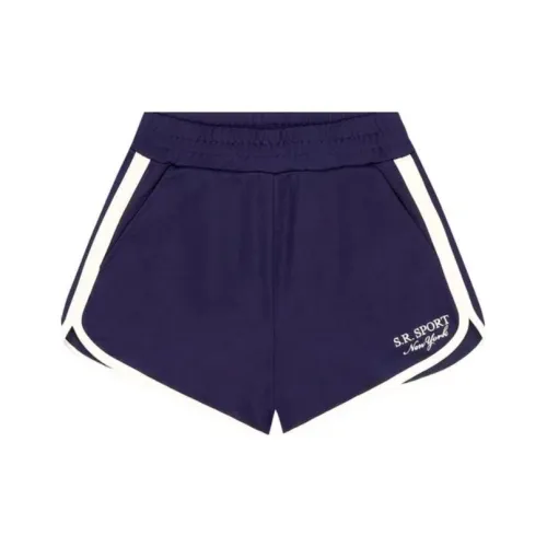 SPORTY & RICH Синие Женские Повседневные Шорты