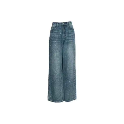 AIVEI Синие Женские Джинсы