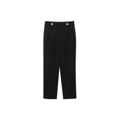 OVV Черный Однотонный A2 Женские Костюмные Брюки