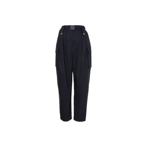 XII BASKET Темно-синие Женские Брюки карго