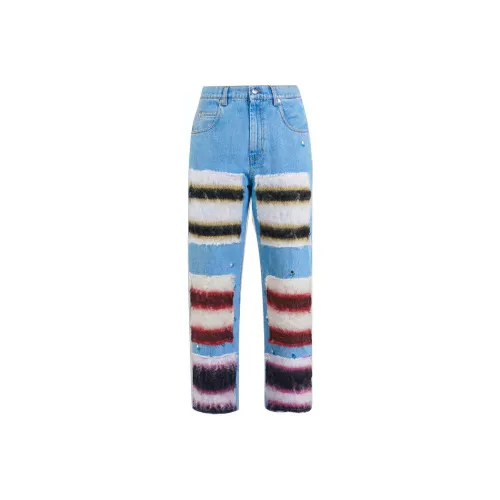 MARNI Джинсовый синий Женские джинсы