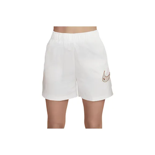 NIKE Белые Женские Повседневные Шорты