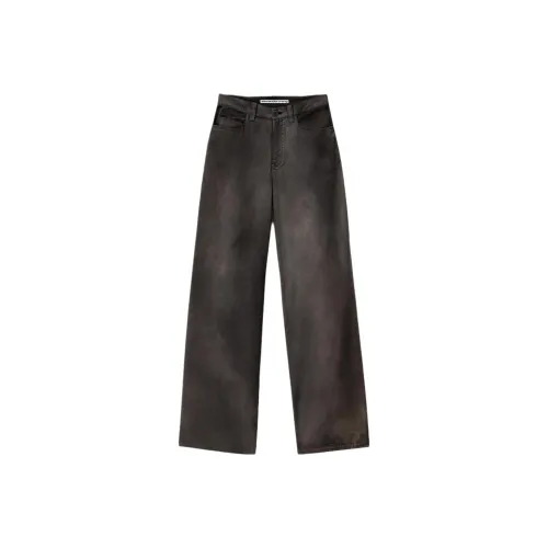 alexander wang Черные Женские Джинсы
