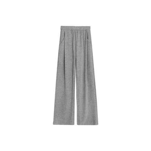 Lulupeach Вязаные Спортивные Штаны Женские Серые
