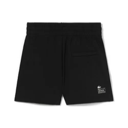 LACOSTE Черные Женские Повседневные Шорты