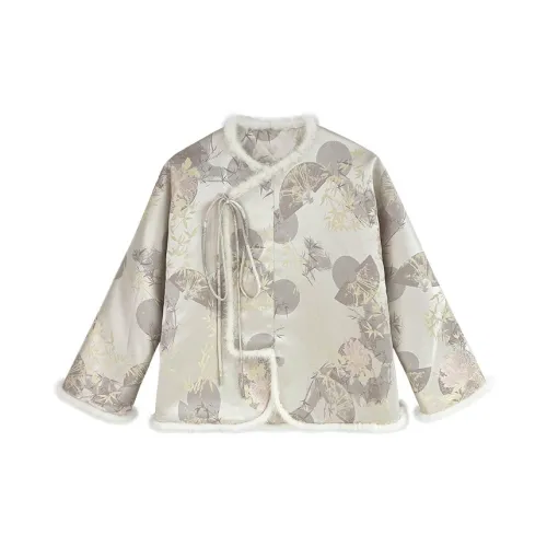 JK JS Пуховая куртка Женская Абрикос